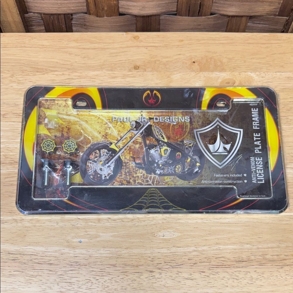 Paul Jr. Designs Motorcycle License Plate Frame